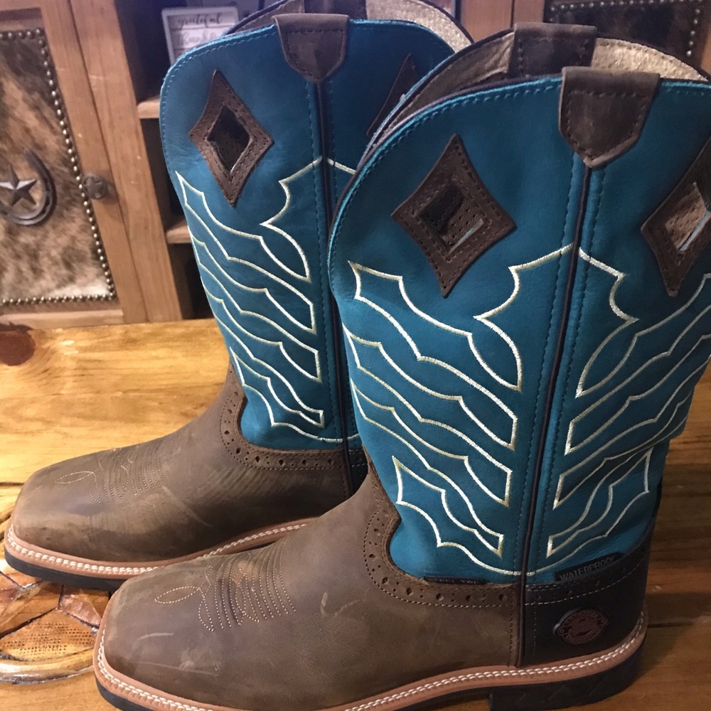 Justin’s Steel Toe waterproof work boots